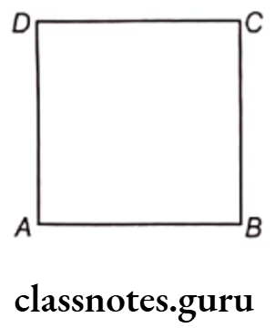 Class 6 Maths Chapter 10 Mensuration Perimeter of a Square