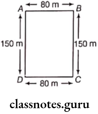 Class 6 Maths Chapter 10 Mensuration Question 3