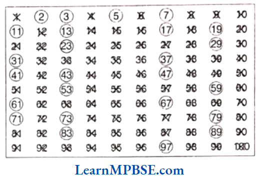 Class 6 Maths Chapter 3 Playing With Numbers Finding Prime Numbers